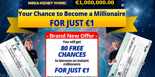 100 chances to become an instant millionaire
